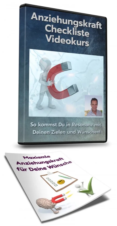 Produktbild: Anziehungskraft-Checkliste (gratis) + Videokurs