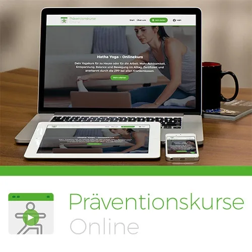 Produktbild: Yoga-Präventionskurs online