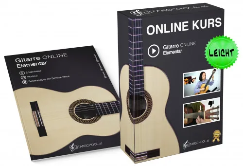 Produktbild: Gitarre Online Elementar (Konzertgitarre)