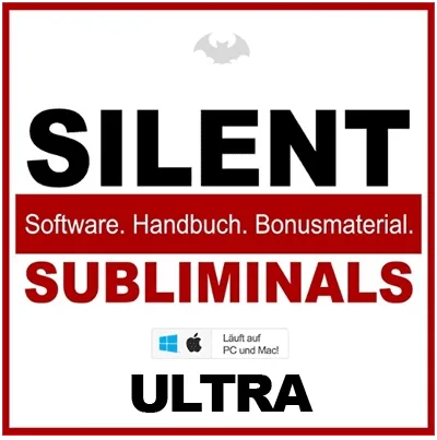 Produktbild: Silent Subliminals ULTRA – Software zum Selbsterstellen