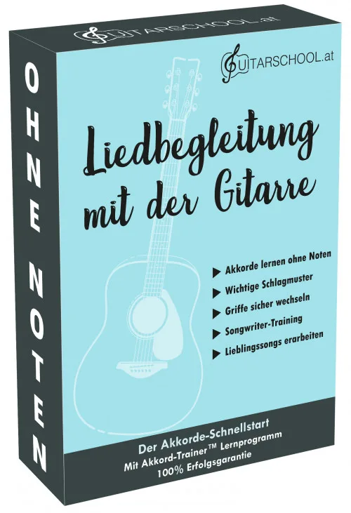 Produktbild: Akkorde ohne Noten: Liedbegleitung für Einsteiger