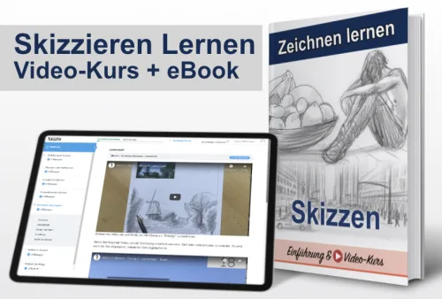 Produktbild: Skizzieren lernen (Video-Kurs)