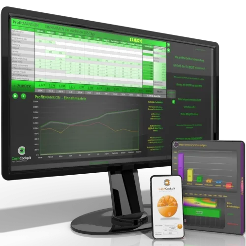 Produktbild: 6-Konten-Modell (Excel-Vorlage)