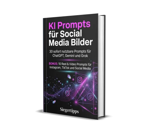 Produktbild: KI-Prompts für Social-Media-Bilder