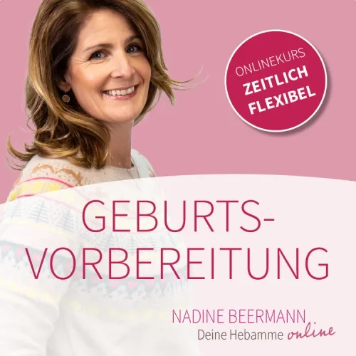 Produktbild: Geburtsvorbereitung online mit Hebamme Nadine Beermann